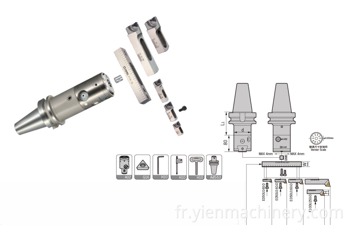  Micro-fnishing Boring Tool